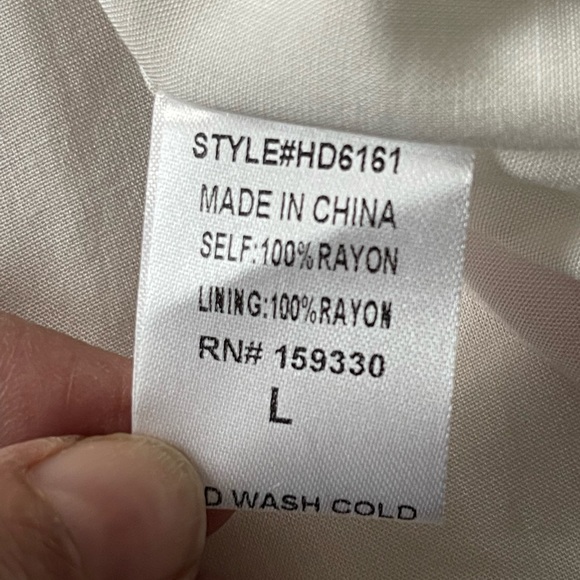 TIE DYE V NECK SHORT RUFFLE SLEEVE MIDI DRESS - PINK/WHITE - Picture 6 of 7